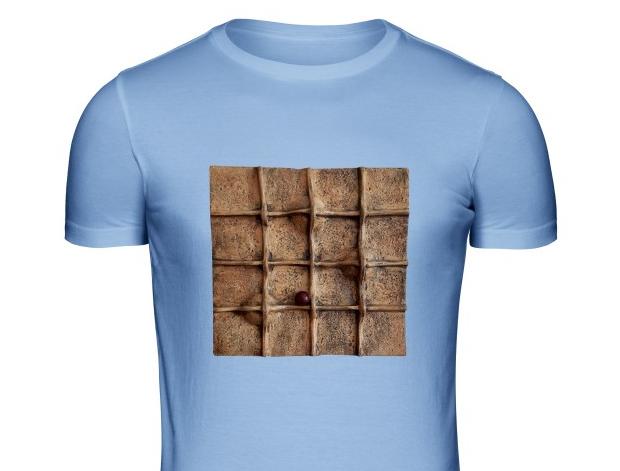 Malované lněné šaty Skrývám šelmu