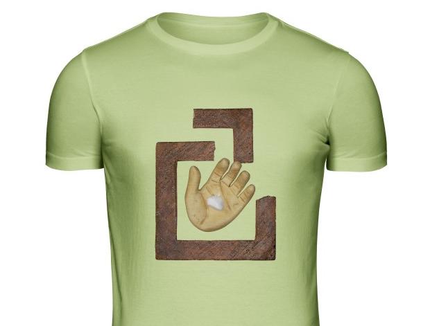 Malované lněné šaty Skrývám šelmu