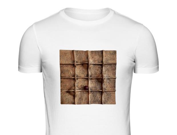 Malované lněné šaty Skrývám šelmu