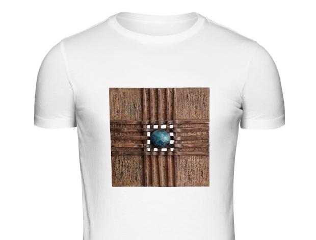 Malované lněné šaty Skrývám šelmu