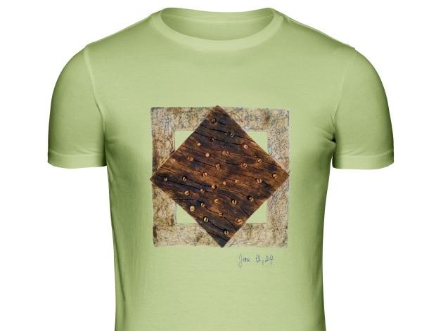 Malované lněné šaty Skrývám šelmu