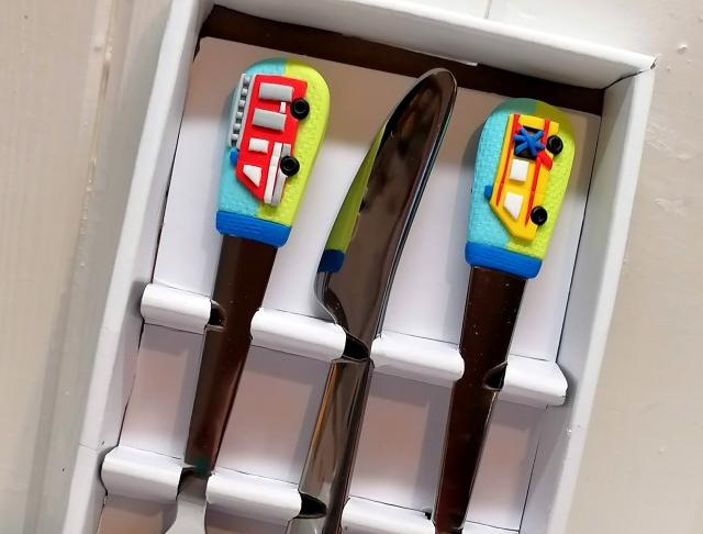 Makronky - malá lžička