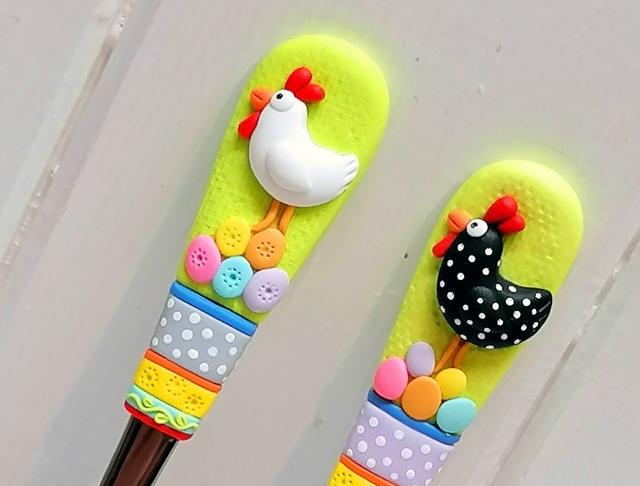 Makronky - malá lžička