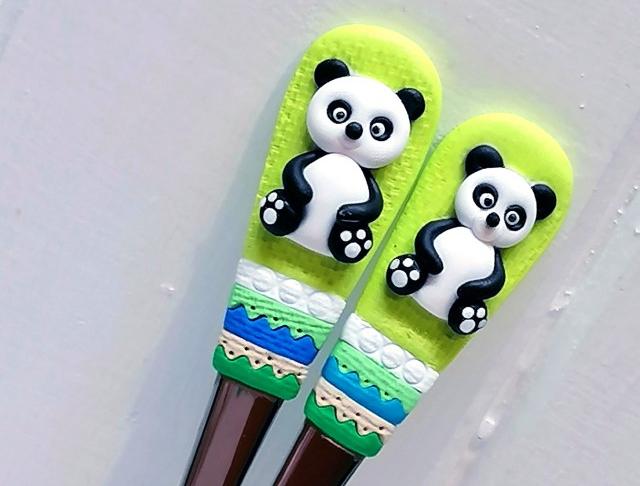 Makronky - malá lžička