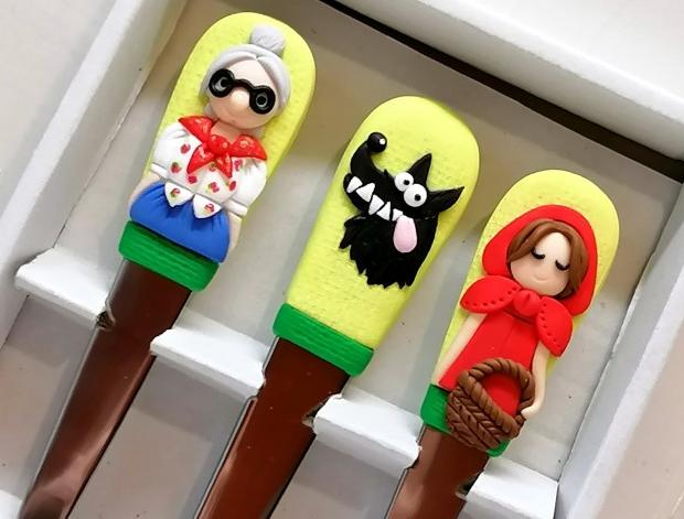 Makronky - malá lžička