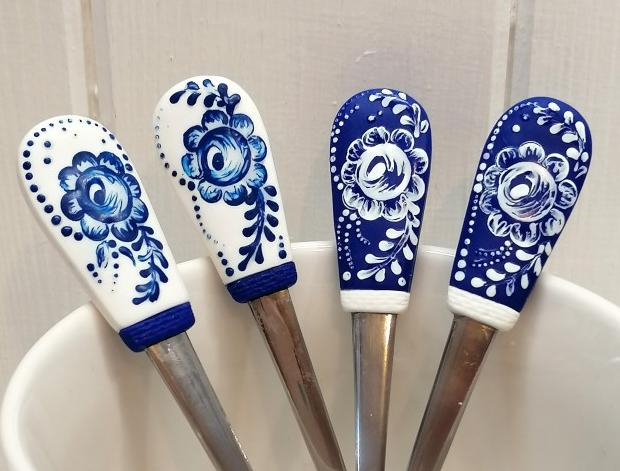 Makronky - malá lžička