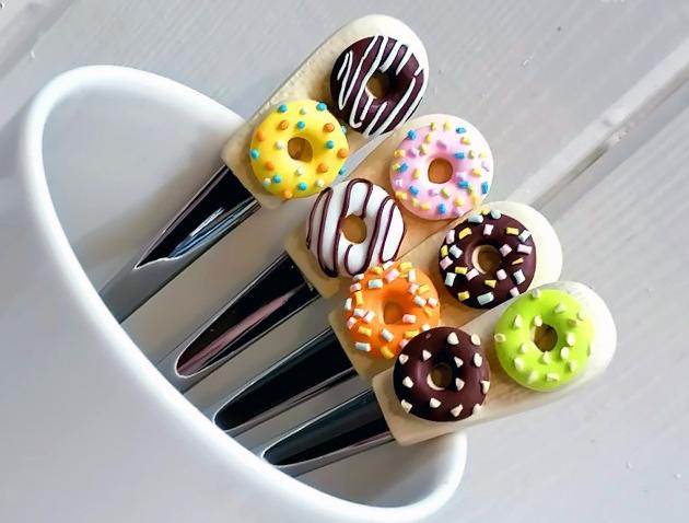 Makronky - malá lžička