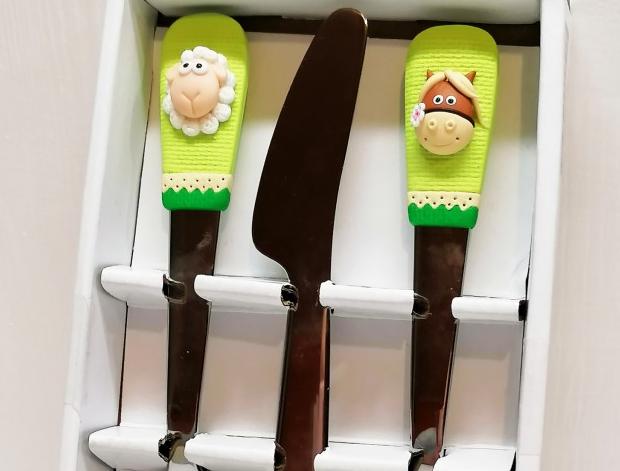 Makronky - malá lžička