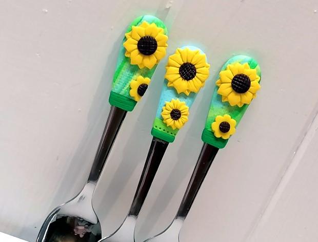 Makronky - malá lžička