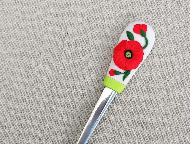 Makronky - malá lžička