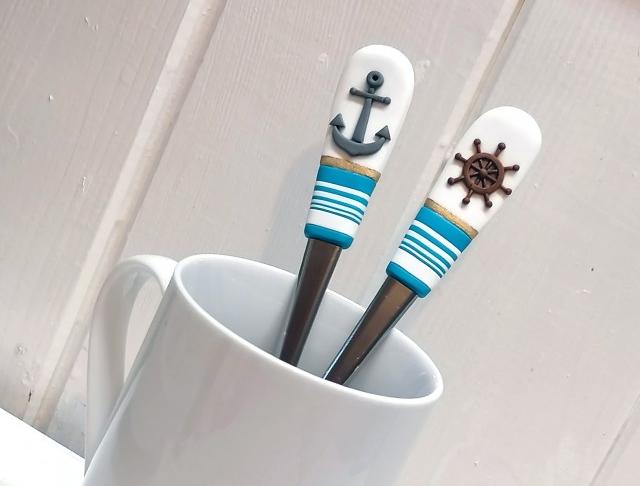 Makronky - malá lžička