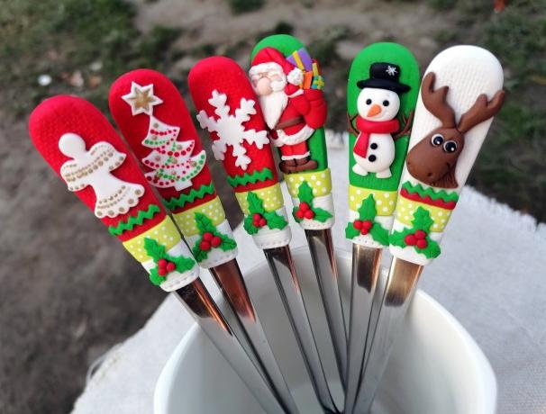 Makronky - malá lžička