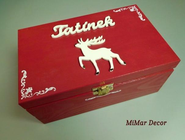 Sada 3 krabiček na sponky, gumičky