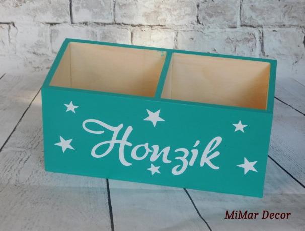 Sada 3 krabiček na sponky, gumičky