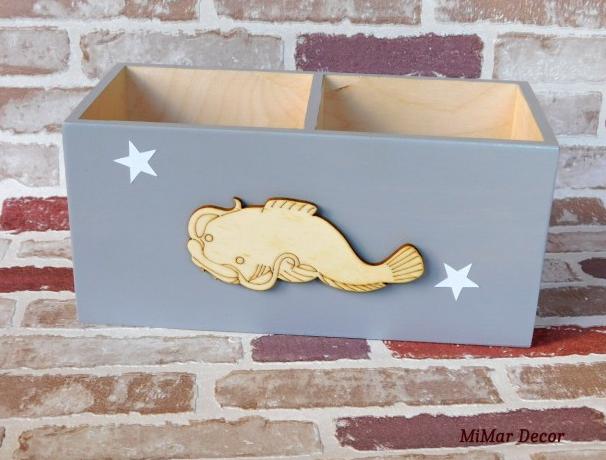 Sada 3 krabiček na sponky, gumičky