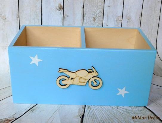 Sada 3 krabiček na sponky, gumičky