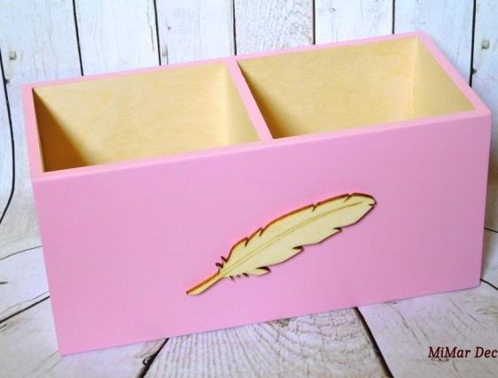 Sada 3 krabiček na sponky, gumičky