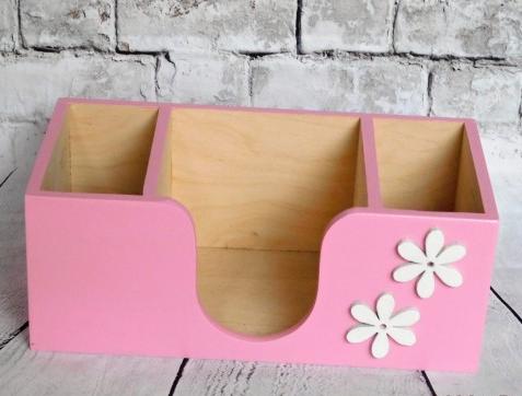 Sada 3 krabiček na sponky, gumičky