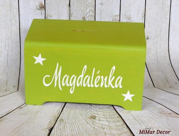 Sada 3 krabiček na sponky, gumičky