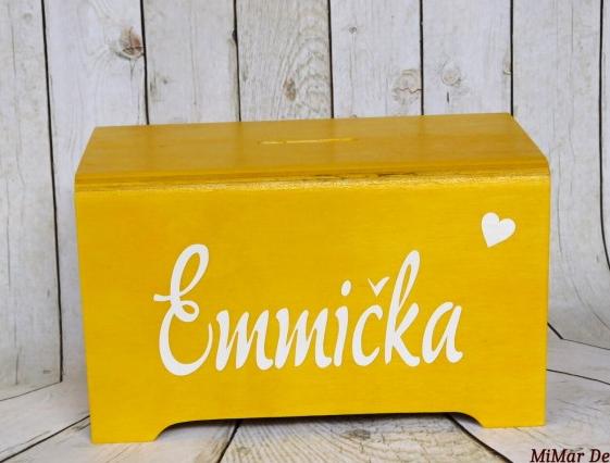 Sada 3 krabiček na sponky, gumičky