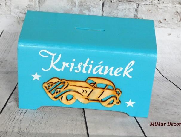 Sada 3 krabiček na sponky, gumičky