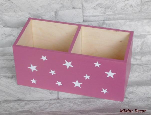 Sada 3 krabiček na sponky, gumičky