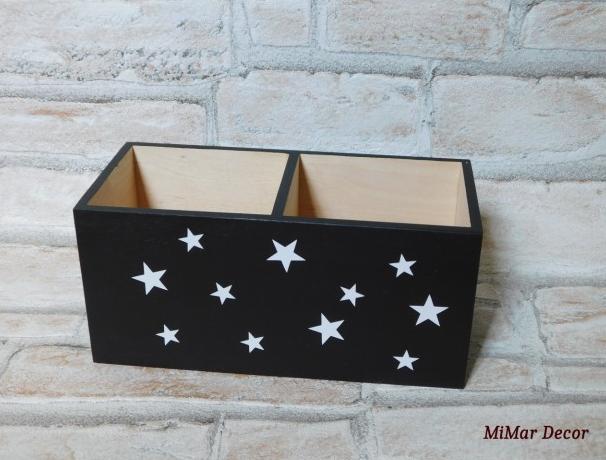 Sada 3 krabiček na sponky, gumičky