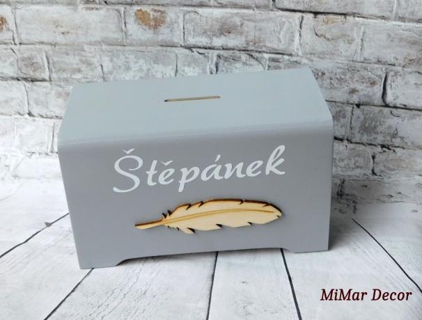 Sada 3 krabiček na sponky, gumičky