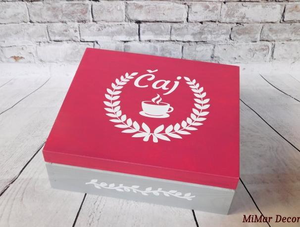 Sada 3 krabiček na sponky, gumičky