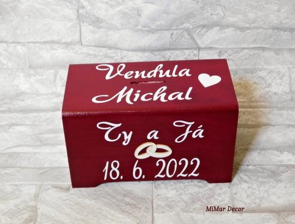 Sada 3 krabiček na sponky, gumičky