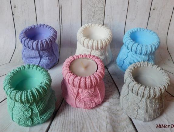 Sada 3 krabiček na sponky, gumičky