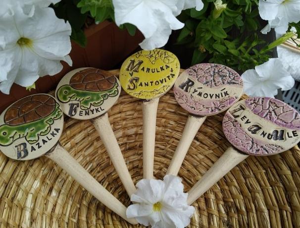 Keramická koule do zahrady