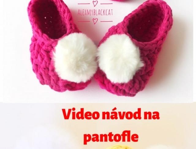 Video navod na dětské pantofle video navod na dětské pantofle v 