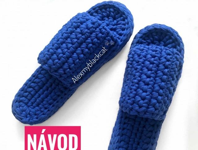Návod dámské papuče pro začátečníky návod dámské papuče pro začátečn 