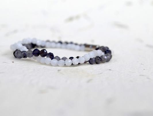 Ochranný náramek - Půlnoční snění.. talisman náramek láska meditace štěstí energie přátelství buddha joga 