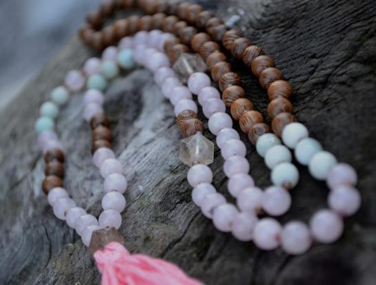 Náhrdelník JAPA - Až pokvete třešeň talisman náramek láska meditace štěstí energie přátelství buddha joga 