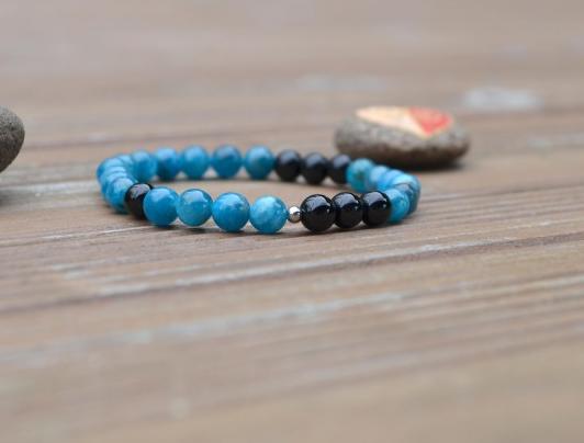 Ochranný náramek - Noční nebe... talisman náramek láska meditace štěstí energie přátelství buddha joga 