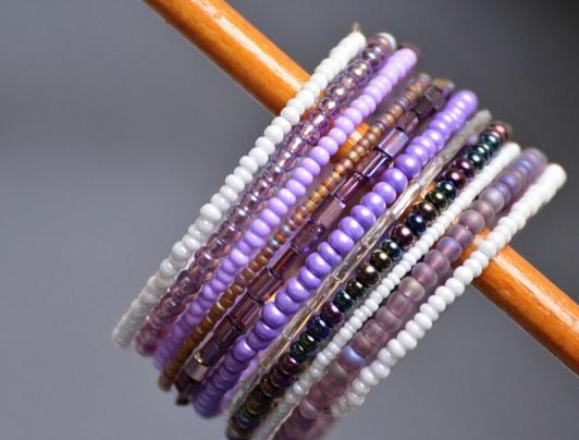 Lila... talisman náramek láska meditace štěstí energie přátelství buddha joga 