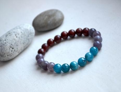 Ochranný náramek - Něco na nebi ... talisman náramek láska meditace štěstí energie přátelství buddha joga 