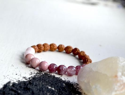 Ochranný náramek - Trocha lásky... talisman náramek láska meditace štěstí energie přátelství buddha joga 