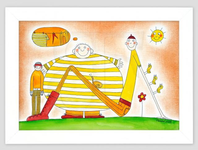 Tanečnice - bronzová socha,originál