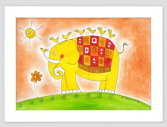 Tanečnice - bronzová socha,originál