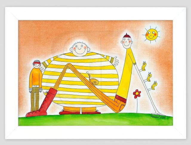 Tanečnice - bronzová socha,originál