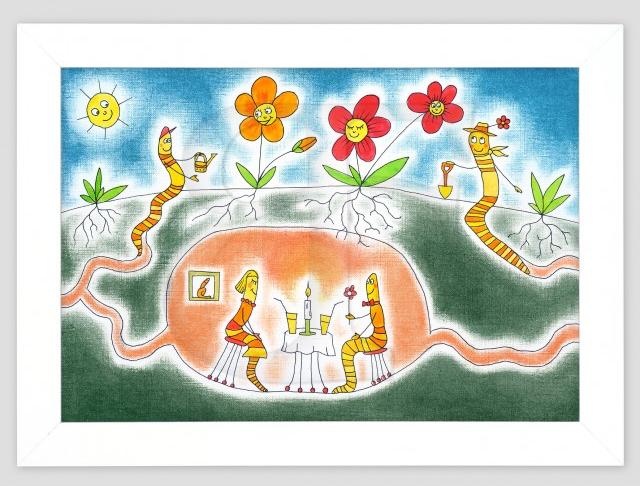 Tanečnice - bronzová socha,originál