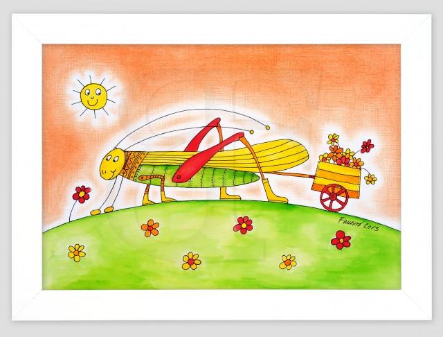 Tanečnice - bronzová socha,originál