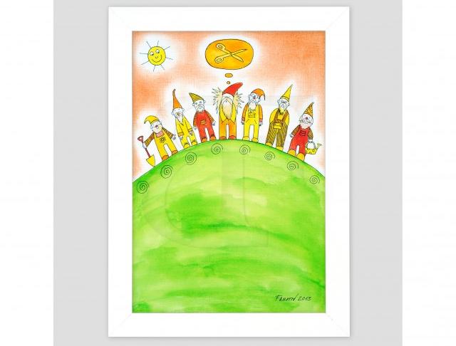 Tanečnice - bronzová socha,originál