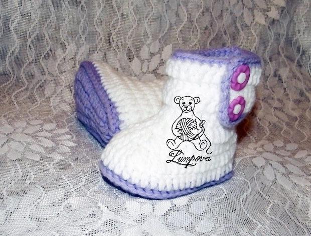 návod - čepička pro miminko