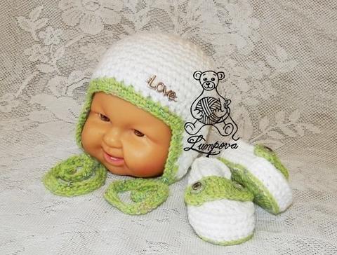 návod - čepička pro miminko