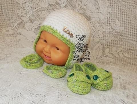 návod - čepička pro miminko