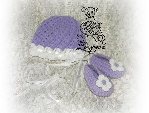 návod - čepička pro miminko